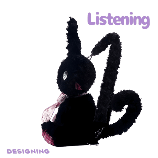 Listening Kitten Backpack