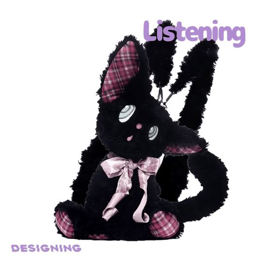 Listening Kitten Backpack